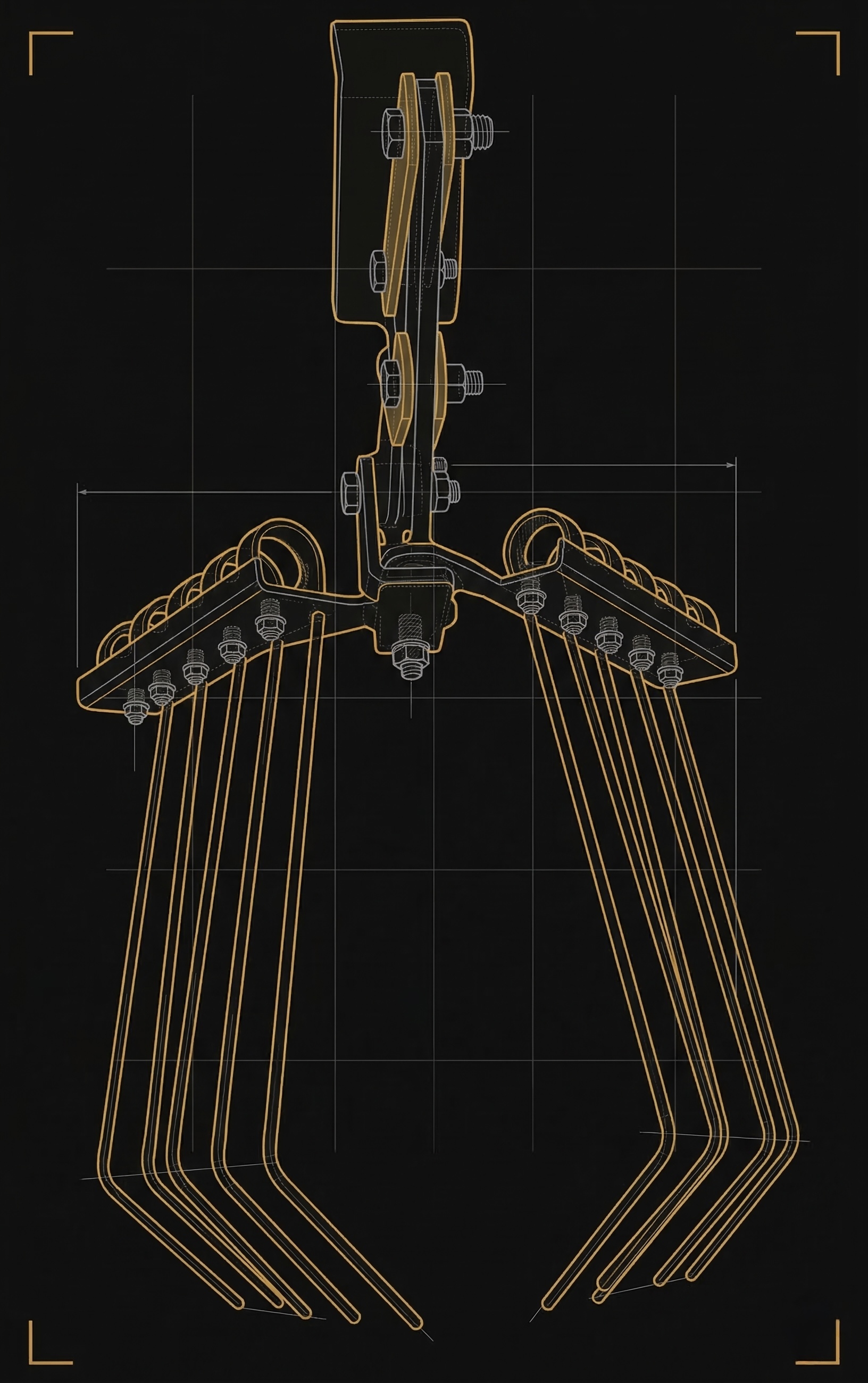ROVER — Dammstriegel für Zwischenreihen